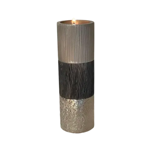 Bougeoir MEZ rond les chromes 3 modules