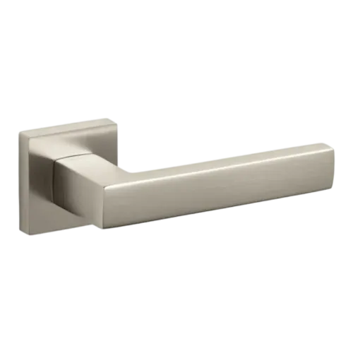 Poignée de porte PLANET Q rosace carrée