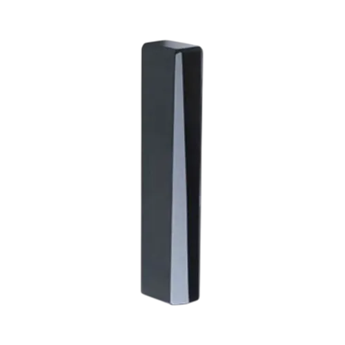 Poignée de meuble FACETTE Recto GM Obsidienne